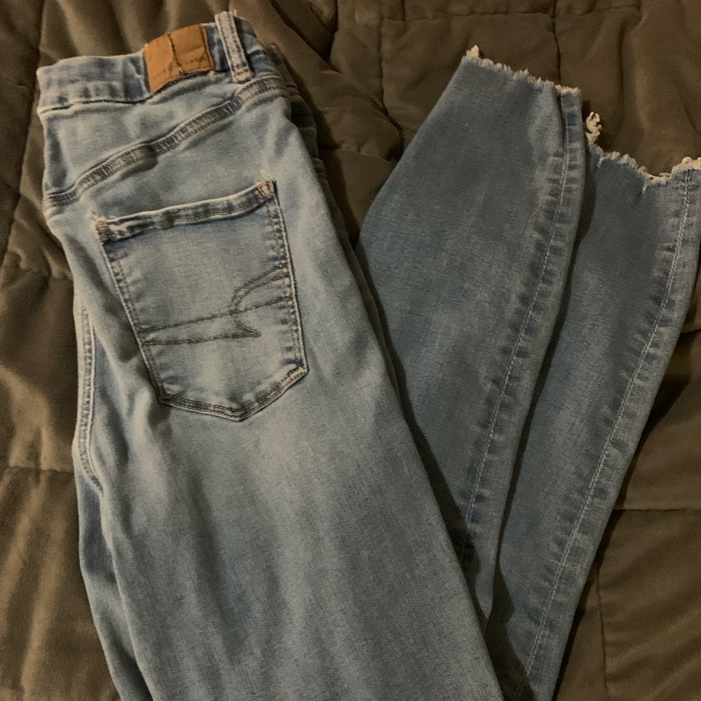 American Eagle jeans skinny high rise
